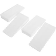 Wedges For Levelling 4Pcs Anti-Wobble Furniture Leveling Shims Multi-functional Shims Furniture Pads Door Shims