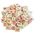 thumbnail image 4 of 100x juguetes del Montessori, juguete educativo de desarrollo, rompecabezas de bloques de rompecabezas para Unisex Madera Hugo Tablero de letras del alfabeto, 4 of 7