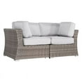 thumbnail image 3 of CoSoTower Fully Assembled 66" Outdoor Wicker Loveseat with Cushions, 3 of 7