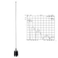 thumbnail image 2 of HYS Amateur Dual-band 144Mhz/430Mhz Mobile Pre-Tuned VHF UHF NMO Antenna with Mount Base, 2 of 7