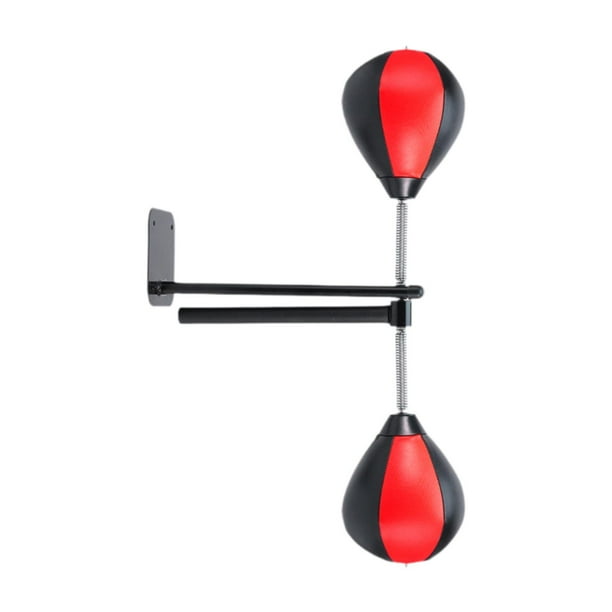 Barra de boxeo ajustable en altura kusrkot funcional plegable Rojo