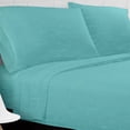 thumbnail image 3 of Ella Jayne Super Soft Jersey Poly Cotton Green Sheet Set, Queen (4 Pieces), 3 of 4