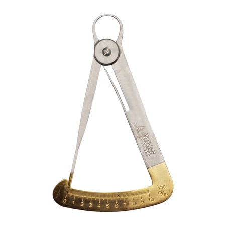 Measure Teeth Instruments Iwanson Dental Orthodontic Gauge | Measuring Gauge Caliper 0-10mm ...