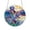 Purple, variant on Acrylic Puzzle Suncatcher, Acrylic Suncatcher, Stained Glass Window Hanging, Abstract Sunset Canyon & Mountain Design, 7.48 Inch Artistic Nature Decor for Gifts