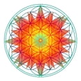 thumbnail image 2 of CafePress - Internal Sun - 35x21 Oval Wall Decal, 2 of 3
