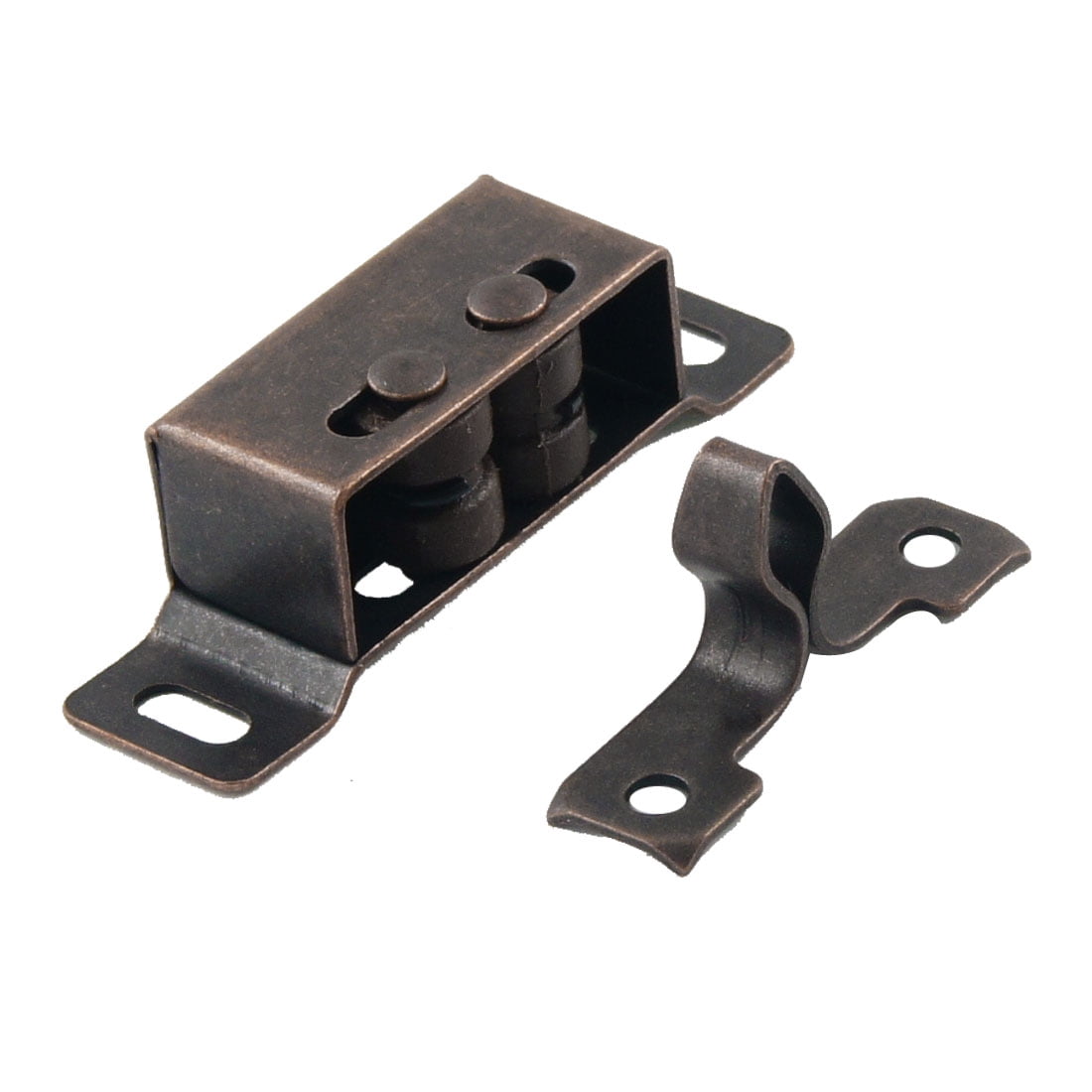 Unique Bargains Cupboard Closet Dual Ball Door Latch Catch