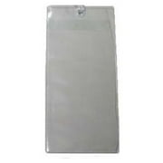 2 3/8" x 7 1/8" Clear Pouch with Hang Hole - Job Ticket Holder