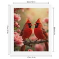 thumbnail image 2 of Paint By Numbers Kit for Adults Beginner - Red Birds Spring Blossom Scene DIY Canvas Painting Kits for Adults, Frameless Paint By Number for Adults for Home Wall Decor 16x20 Inch, 2 of 7
