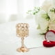 thumbnail image 5 of 3 Velas de Cristal Europeas para Cena de Boda. Zulema Candelero de cristal, 5 of 8