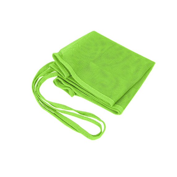 Elegant For Girls Casual Transparent Reusable Women Shoulder Bags Worker Tote Handbag Mesh Shopping Bag Korean Beach Bag FLUORESCENT GREEN