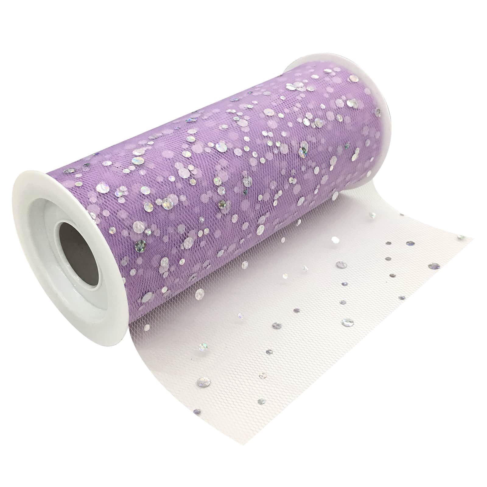 24 Pack: 6" Holographic Dot Tulle by Celebrate It