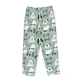 thumbnail image 6 of Uemuo Puppy Pattern Women's Wide Leg Palazzo Lounge Pants with Pockets Light Weight Loose Comfy Casual Pajama Pants-Large, 6 of 9