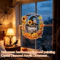 thumbnail image 3 of Halloween Diamond Art Hanging Kits for Adults, 2D Acrylic DIY Hanging Ornament, Special Shaped Diamonds Art Window Pendant, 3 Pattern Choices, Complete DIY Craft Tools for Halloween Home Decoration, 3 of 3
