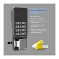 thumbnail image 5 of Smart Key Safe Box Phone Remote Control Wifi Security Boxes Password Outdoor Security Electronic Wall mounted Lock Boxes ,More Reliable & Robust, 5 of 7