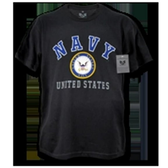 Rapid Dominance  30 Single Tee Us Navy Classic- Black- Extra Large