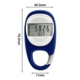 thumbnail image 5 of Pedometer Step Counter For Men Women Kids - Simple Walking Tracker, 5 of 5