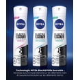 thumbnail image 4 of NIVEA Black & White Invisible White Blossom 48H Anti-Perspirant Protection Dry Spray, 4 of 8