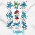 thumbnail image 2 of Smurfs Squad Papa Smurfette Cartoon Unisex Plus Size Hoodie Brisco Brands 5X, 2 of 5