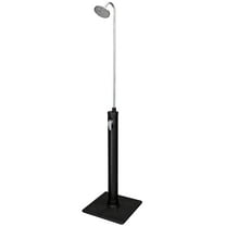 Bestway SolarFlow Outdoor Shower 2gal/8L: Oversized Shower Head and Stand, Easy Installation, & Adjustable Water Flow. Experience the ultimate convenience.