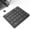 Black, variant on Jomaa 26 Keys Wireless Number Pads Rechargeable USB Numeric Keypad Portable Financial Accounting Number Keyboard for Laptop