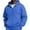 Royal Blue 08#, variant on Men's Oversized Zip Up Hoodie Cotton Sweatshirts with Pockets | Cotton Blend Sweatshirts,Fall Clothes Outfits,Full Zip Up Hoodie,Long Sleeve Winter Jackets,Relaxed Fit Coat Black M