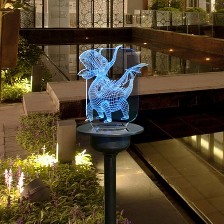 

CHMORA LED Solar Lamp Garden Yard Stake Outdoor Light Decor