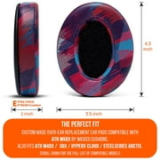 Wicked Cushions Replacement Earpads for ATH M50X M40X M30X Headphones & More | Upgraded Thickness, Enhanced Comfort