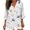 ZC-White, variant on Yxbdin Womans Tops Casual Plus Size Shirts Csual Dressy 3/4 Sleeve Blouses V Neck Clothes Fashion Spring Sunmmer Outfits White L
