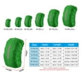 thumbnail image 2 of Unique Bargains 55-65L Waterproof Backpack Rain Cover with Vertical Reflective Strap, L, Light Green, 2 of 5