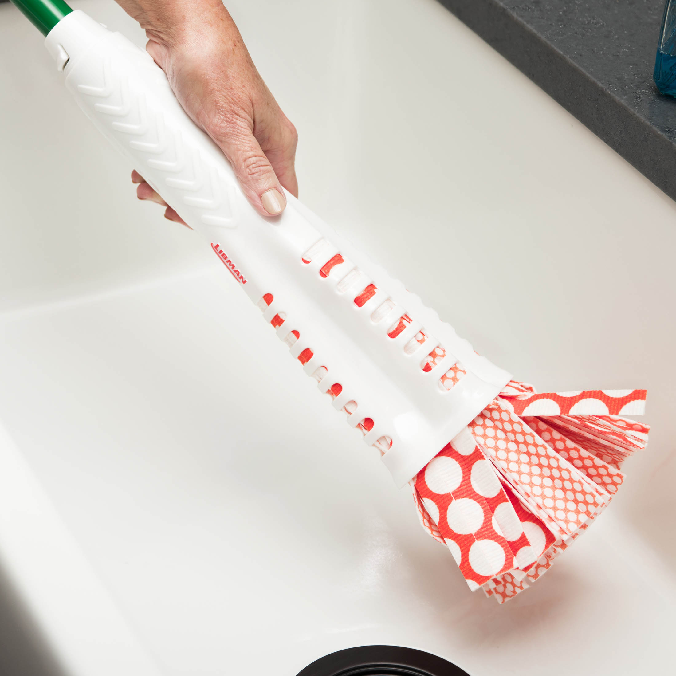 Libman Wonder Mop with Microfiber and Power Wringer photo 4