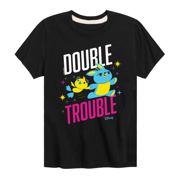 Toy Story - Double Trouble - Toddler & Youth Short Sleeve Graphic T-Shirt