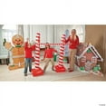 thumbnail image 2 of Fun Express Gingerbread 46" x 6 ft Man Stand-Up, Multicolor, Cardboard, 2 of 2