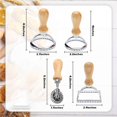 thumbnail image 3 of Naiovety Ravioli Stamp Set Ravioli Maker con mango de para Ravioli Dumplings Lasagna Mostrada No.2 Naiovety HA025073-02, 3 of 5