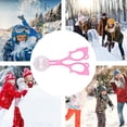 thumbnail image 4 of XWSHYW Juguetes para Niños Pequeños 2 Uds Fabricante de Bolas de Nieve Práctico Recogedor de Nieve Juguetes para Arena Niños Juguetes de Invierno Al Aire Libre Clip de Nieve Juegos de Nieve para Niño, 4 of 6