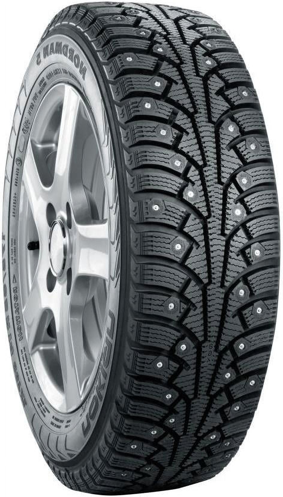 Nokian Nordman 5 Studded 175/65R14 86 T Tire Fits: 2008 Honda Fit DX, 2007 Honda Fit Base