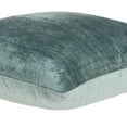 thumbnail image 3 of Nassau Collection 18" Solid Blue Transitional Square Throw Pillow, 3 of 5