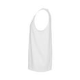 thumbnail image 4 of Comfort Colors Heavyweight Men's Tank Top, Garment-Dyed, Sleeveless Undershirt, White, 6-Pack, M, 4 of 5