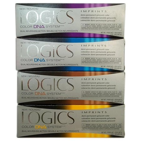 Logics Imprints Full Demi Permanent Hair Color 2oz 8v Light Blonde