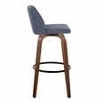 thumbnail image 5 of Toriano 30" Fixed-Height Bar Stool, Bar Chairs, Swivel Bar Stools, Bar Stools Set of 2, 5 of 6