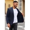 thumbnail image 6 of COOFANDY Men's Blazer Casual Sport Coats Slim Fit Lightweight Two Button Suit Jacket, 6 of 10
