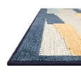 thumbnail image 6 of Unique Loom Belize Outdoor Collection Area Rug - Lamanai (7' x 10' Rectangle Ivory/Navy Blue), 6 of 7