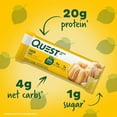 thumbnail image 6 of Quest Protein Bar, Lemon Cake Flavored, High Protein, Keto-Friendly,  12 Count, 6 of 12