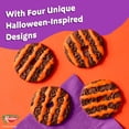 thumbnail image 4 of Keebler Spookie Fudge Stripes, Halloween Candy, Chocolatey Vanilla-Flavored Cookies with Orange Stripes, 9.5 oz Pack, 4 of 13