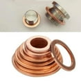 thumbnail image 5 of Solid Copper Crush Washer Seal Set Flat O-Ring Seal Assembly Kit, 5 of 8