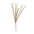 thumbnail image 1 of 6pcs Christmas Branches Artificial Flowers Picks Gold Color Beautiful Home Decor, 1 of 10