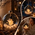 thumbnail image 4 of Halloween Tree Decorations,Hanging Glowing Bauble | Halloween Wonders Collection Ornament Lighted Sphere,Mini Transparent Ball Holiday Gifts, 4 of 6