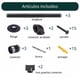 thumbnail image 2 of Pasamanos Escalera, 3m Barras De Seguridad Apoyo, Handrails Support Handle Barra de Agarre, Rieles De Seguridad Para Ba&ntilde;o Apto para Interior y Exterior Escaleras, Ba&ntilde;os al Aire L, 2 of 6