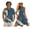 Palm Tree Blue Print, variant on Yuyamidu His and Hers Matching Outfits Palm Tree Dress for Women Sleeveless A Line Tiered Dress Mens Button Down Short Sleeve Shirt Hawaiian Dresses Matching Vacation Outfits for Couples , S