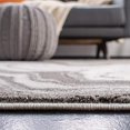 thumbnail image 5 of SAFAVIEH Craft Collection CFT819G Modern Abstract Non-Shedding Living Room Bedroom Accent Area Rug, 4' x 4' Square, Grey / Silver, 5 of 5
