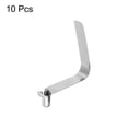 thumbnail image 3 of Unique Bargains 10pcs Single Button Kayak Paddle Snap Spring Clip 39mmx5.9mm V Shaped Hollow Lift Telescopic Locking Pole Clips, 3 of 5